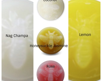 5 Piece 100 Percent Beeswax Melt Sample Summer Scents Pack