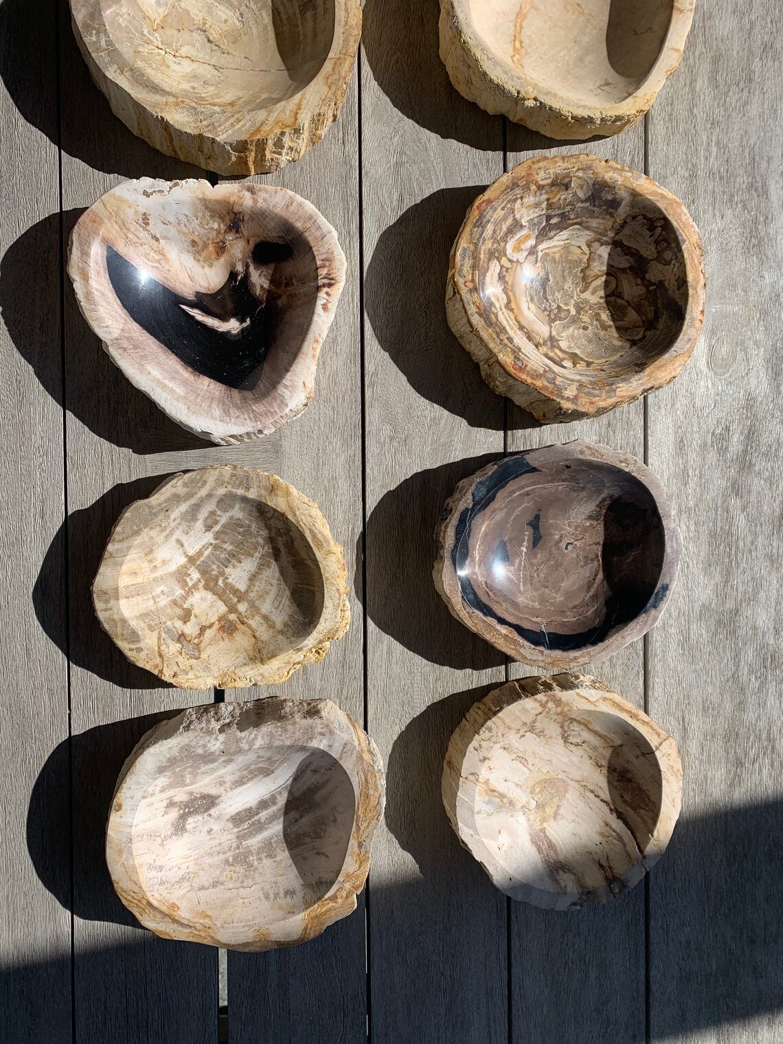 Petrified Wood Ashtray/Bowl Etsy