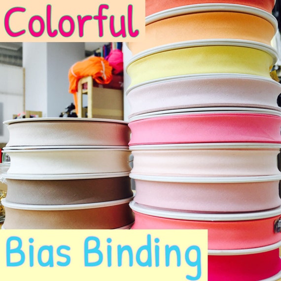 Pants Black Skirts 1m Jersey bias Binding 40 // 20mm for Dresses caps etc of Course More Available Different Colors Available