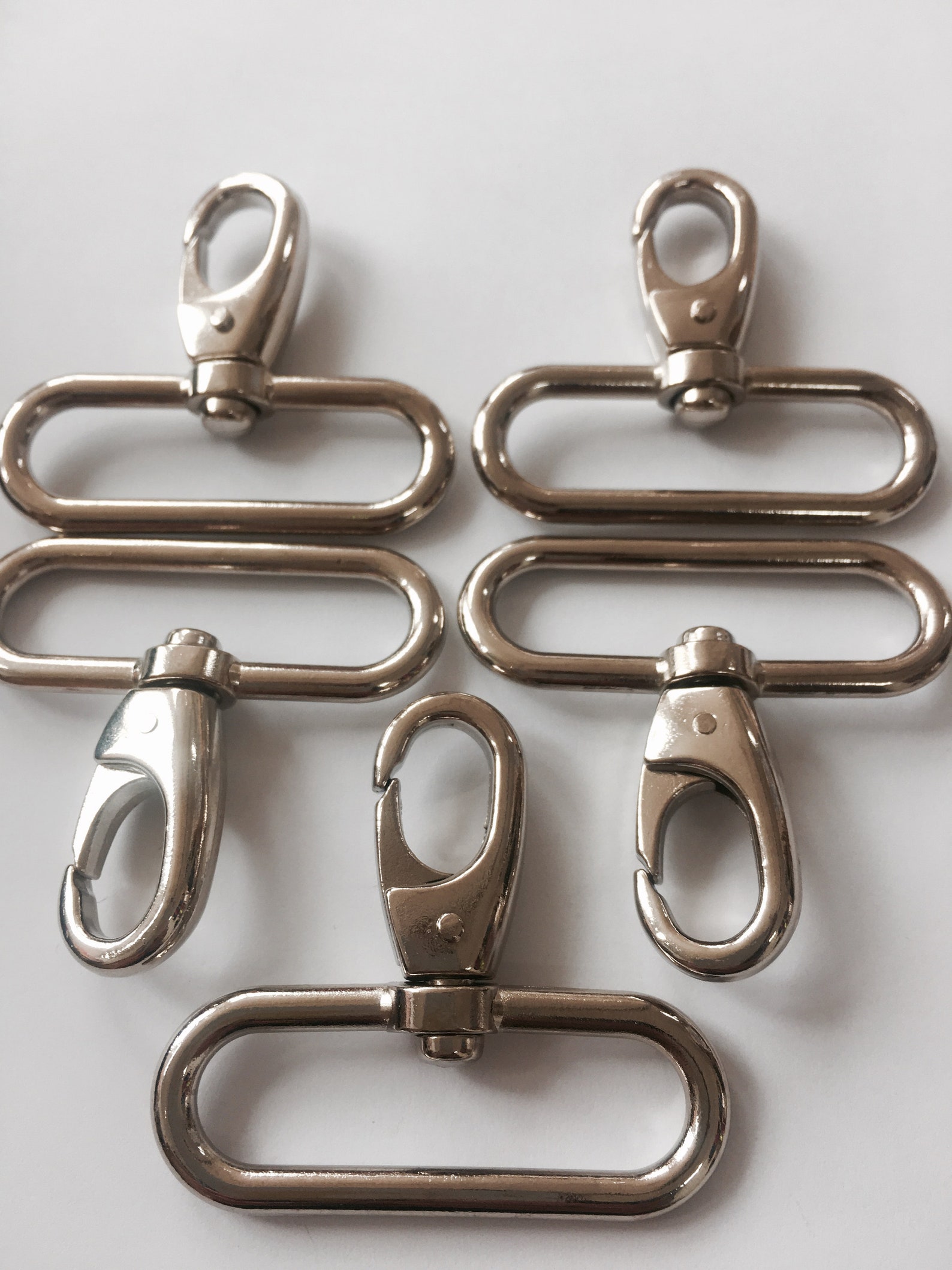 2X Bag Clasps Swivel Snap Hooks D Rings Slider Triglide Etsy