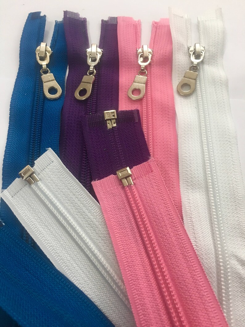 32 inches /80 cm Nylon Separating Zipper Open Ended Zip Etsy