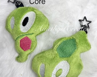 Zygarde Cell and Core Plush Keychain Charms