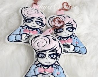 Harvey Harvington Plush Keychain Charm