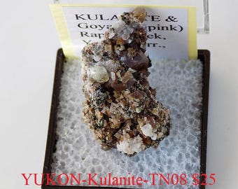 Rocks and Minerals - KULANITE from Yukon territory, Canada (YUKON-Kulanite-TN08)