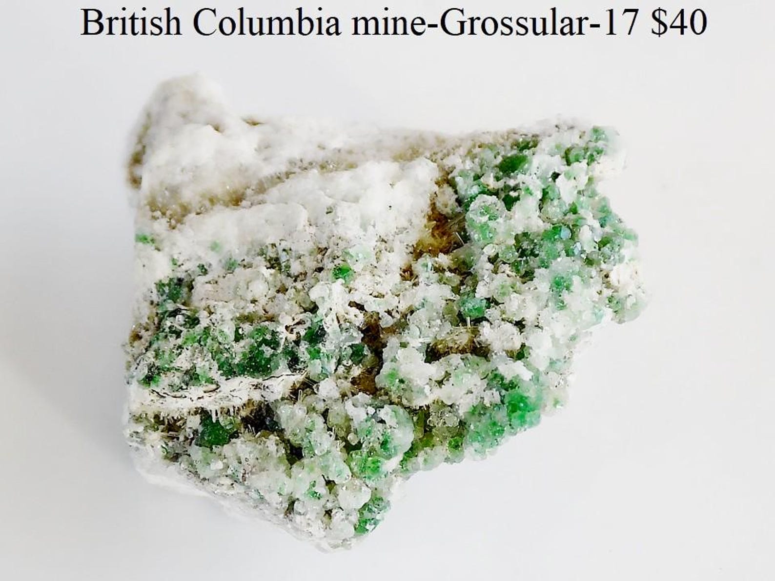 Rocks and Minerals - GROSSULAR Garnet From Black Lake, Quebec, Canada ...