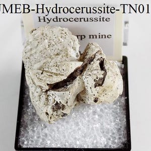 Rocks and Minerals - HYDROCERUSSITE from Tsumeb, Namibia (TSUMEB-Hydrocerussite-TN01)