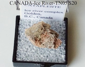 Rocks and Minerals - Ice River Complex in British Columbia, Canada (CANADA-Ice River-TN05)