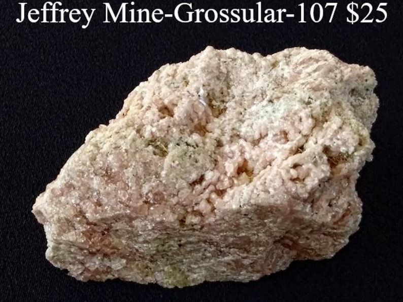 Rocks and Minerals - Hessonite GROSSULAR Garnet From Jeffrey Mine ...