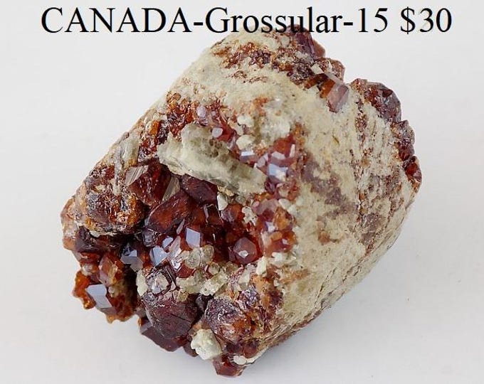 Rocks and Minerals - Grossular Garnet From British Columbia, Canada ...