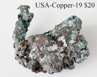 Rocks and Minerals - COPPER from Michigan, USA (USA-Copper-19)