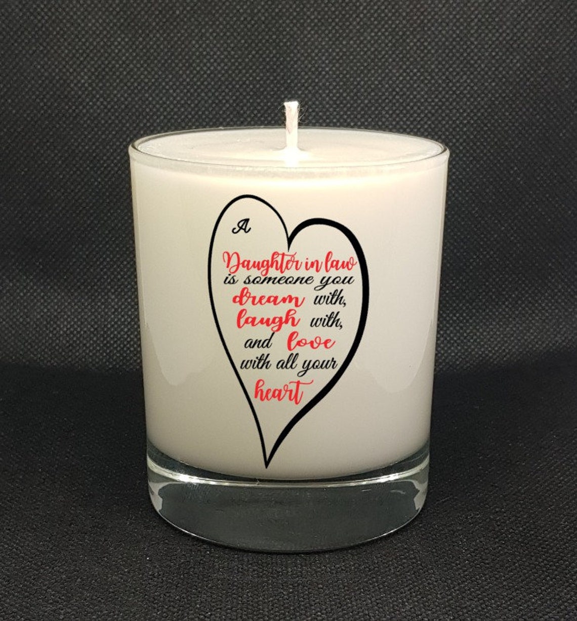 A Gift Candle for A Daughter in Law in a 20cl Jar Etsy UK