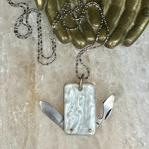 Vintage Knife Necklace