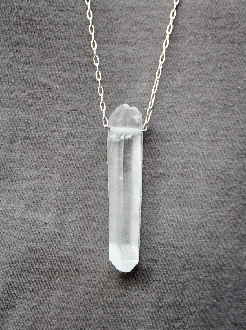 Quartz /& Sterling Necklace