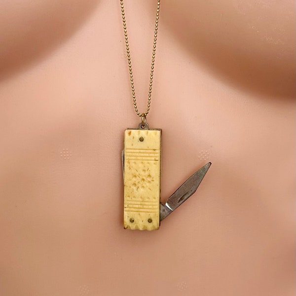 Knife Necklace Etsy