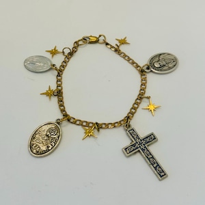 Religious Charm Bracelet