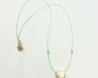 Pearl Heart Necklaces