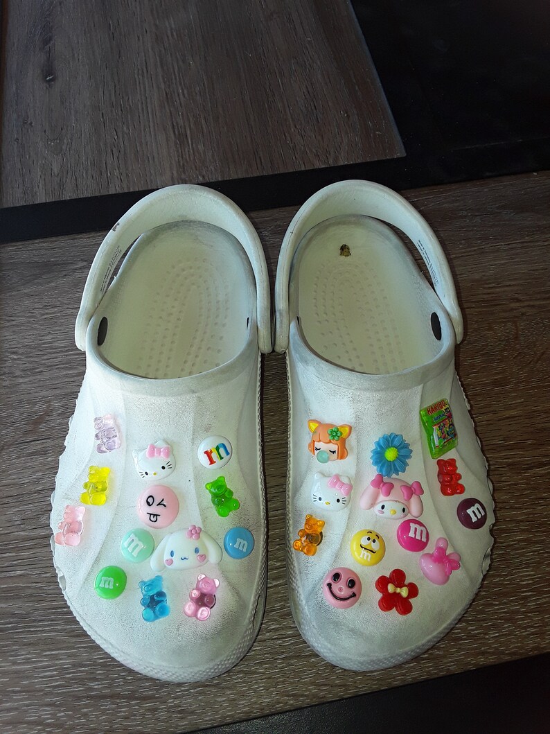 Resin Hello Kitty and Friends Croc Charms Etsy