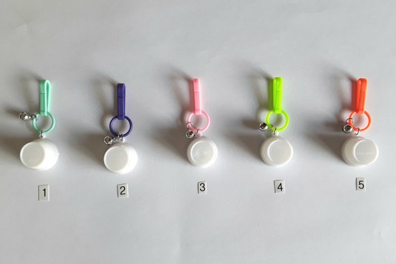 Retro 80s Ice Cream Cup Bell Charms - image 2