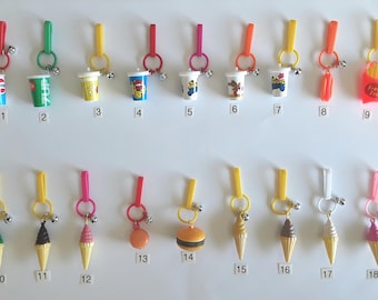 Retro 80s Bell Charm Assortment #2