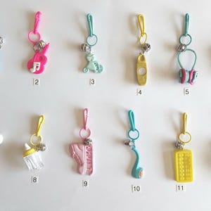 Retro 80s Bell Charm Assortment #5