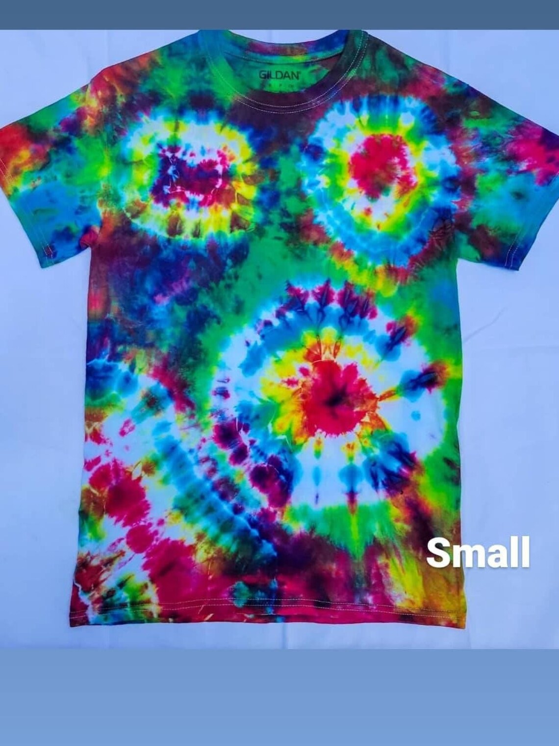 Rainbow Tye Dye tee shirt | Etsy