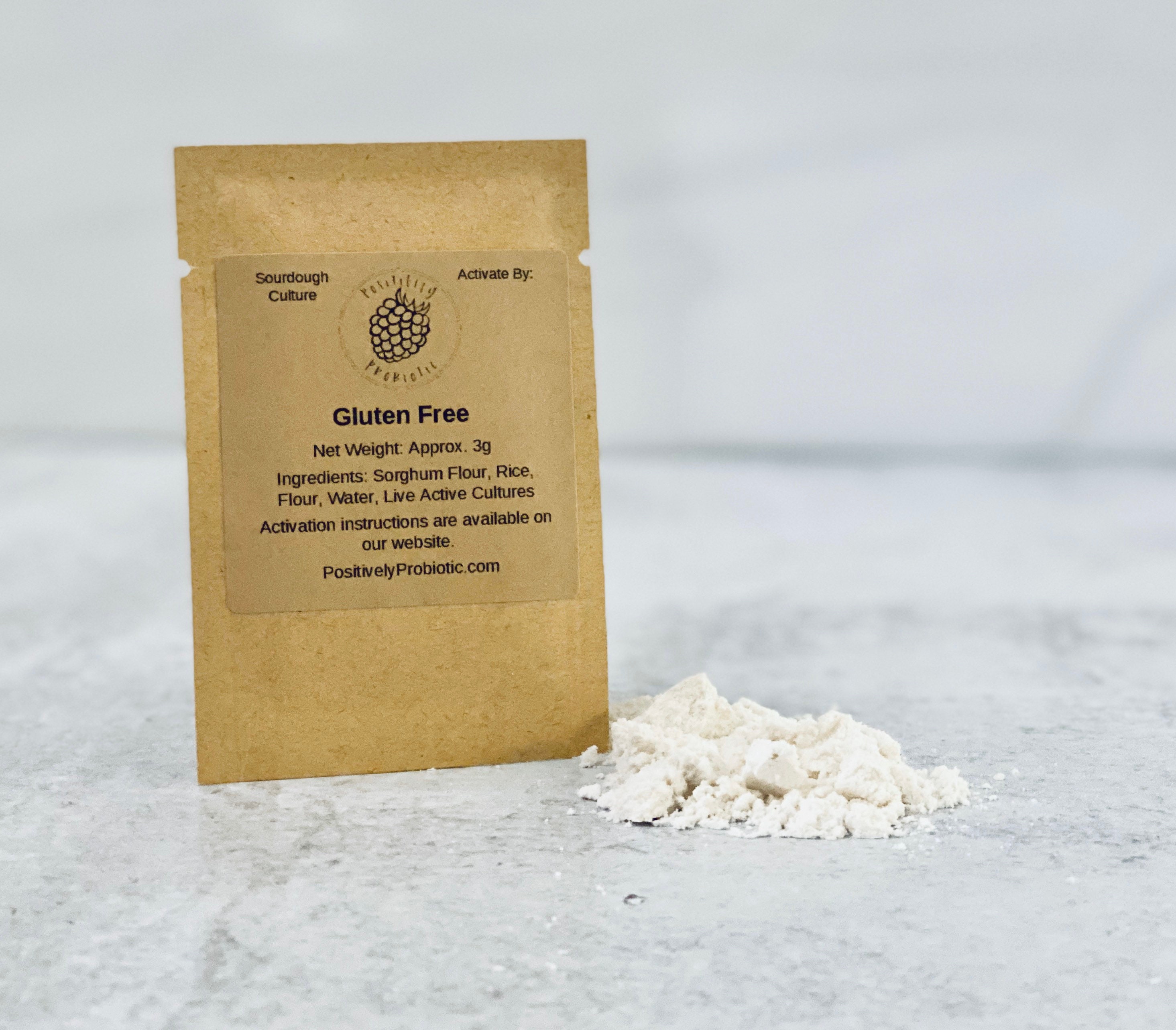 Gluten Free Sourdough Starter Culture Bread Yeast Etsy Canada