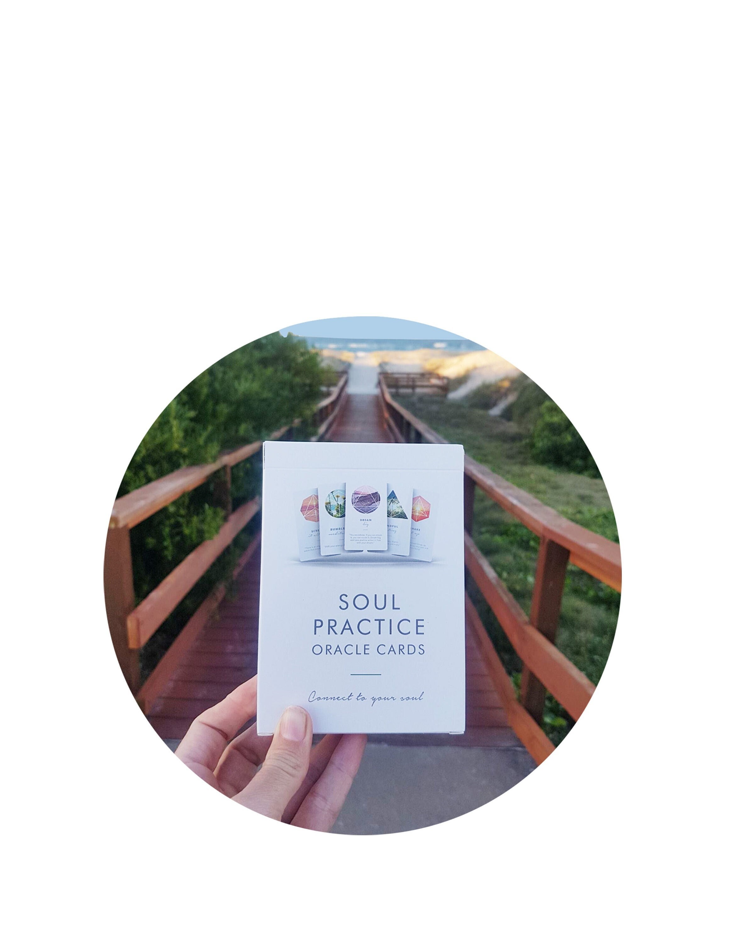 Beautifully designed and carefully constructed, Soul Practice Oracle Cards give people the opportunity to take positive action every day