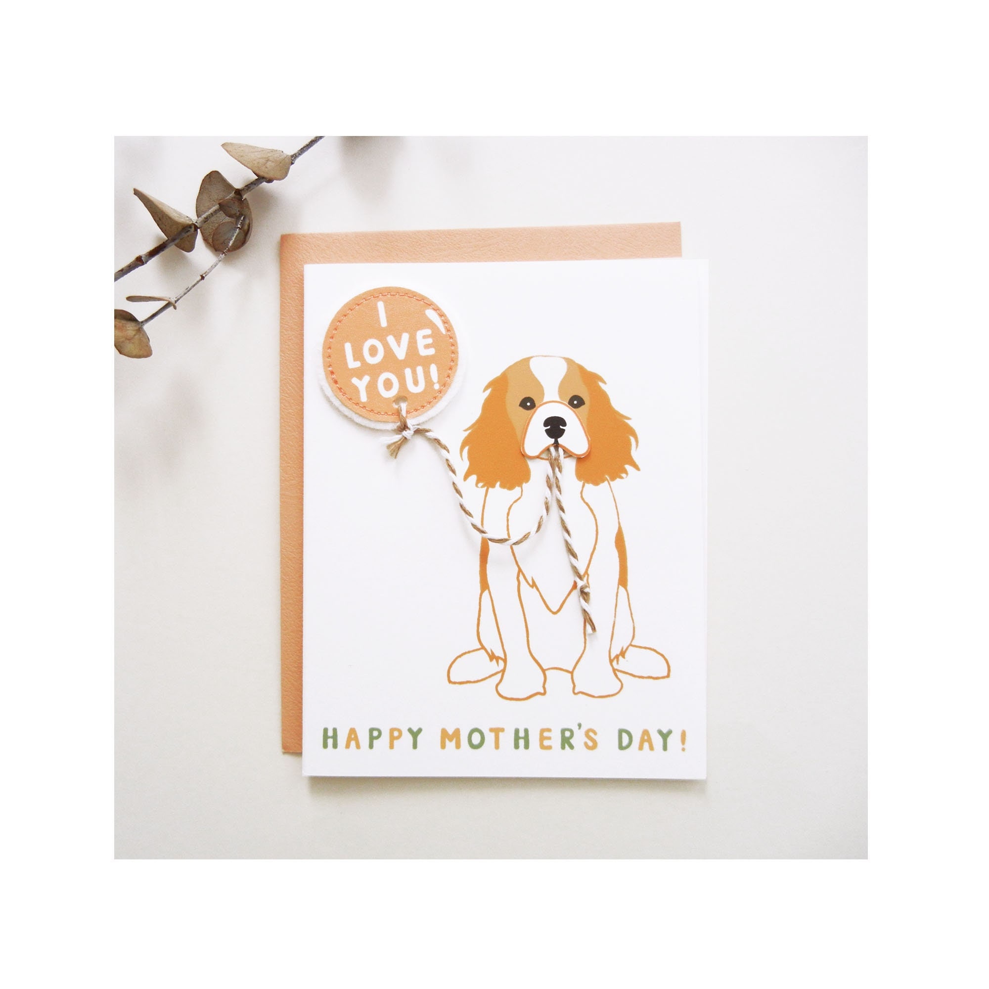 Cavalier King Charles Spaniel Dog Mother's Day Printed - Etsy