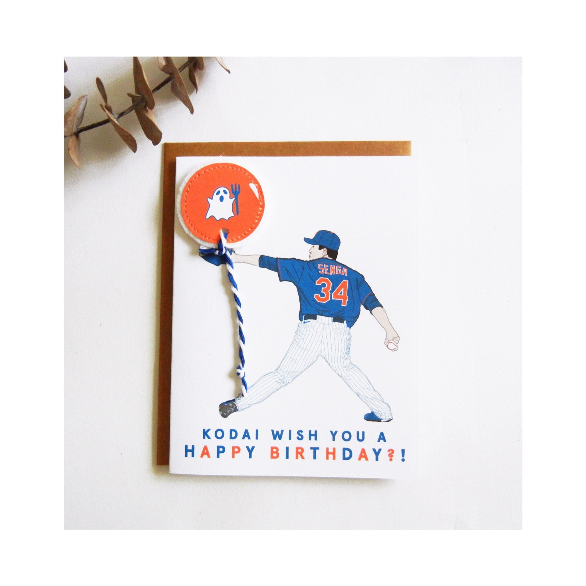 Kodai Senga New York Mets Baseball Player Illustration Card / -  Denmark