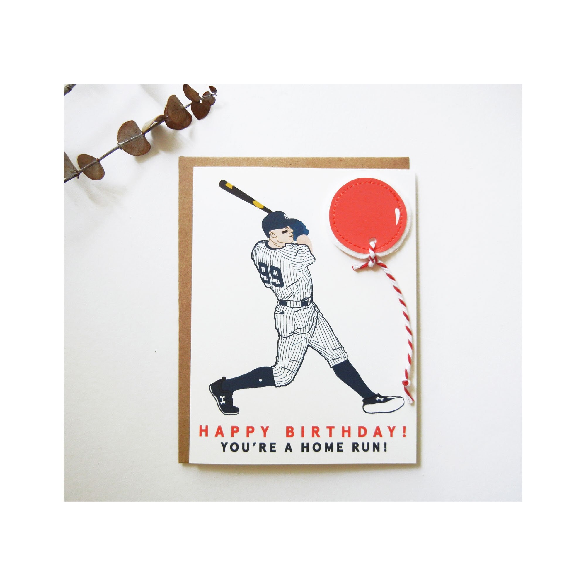 Aaron Judge Baseball Player Illustration Card / Birthday - Etsy