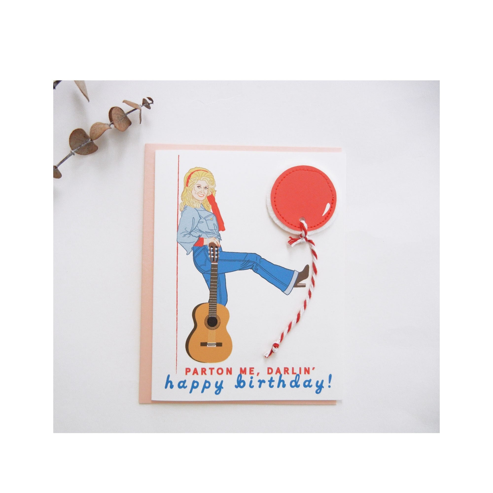 Dolly Parton Happy Birthday Illustration Card / Parton Me Etsy