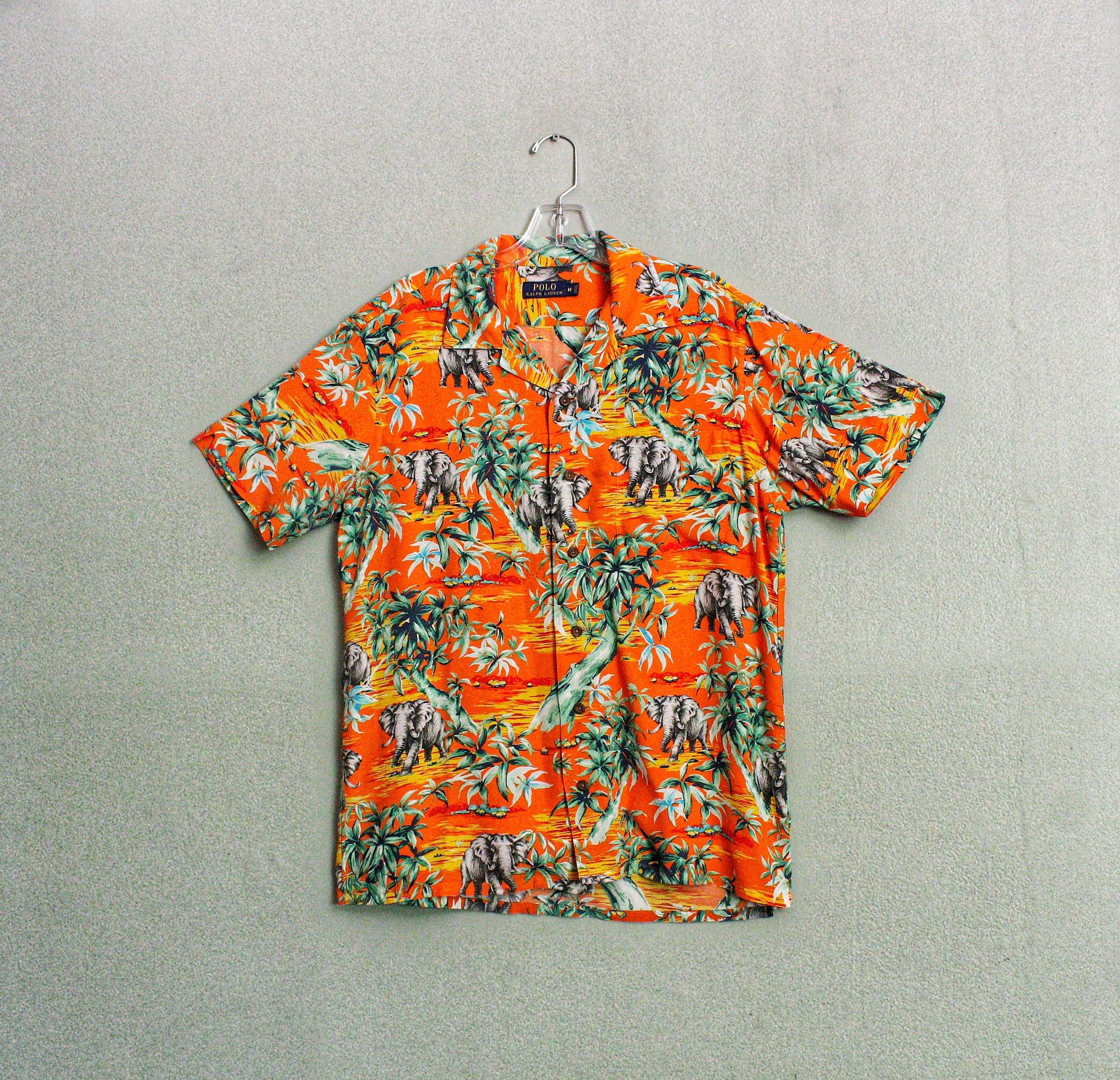 Retro 100% Rayon Men's Hawaiian Shirt Aloha Shirt Tiki - Etsy