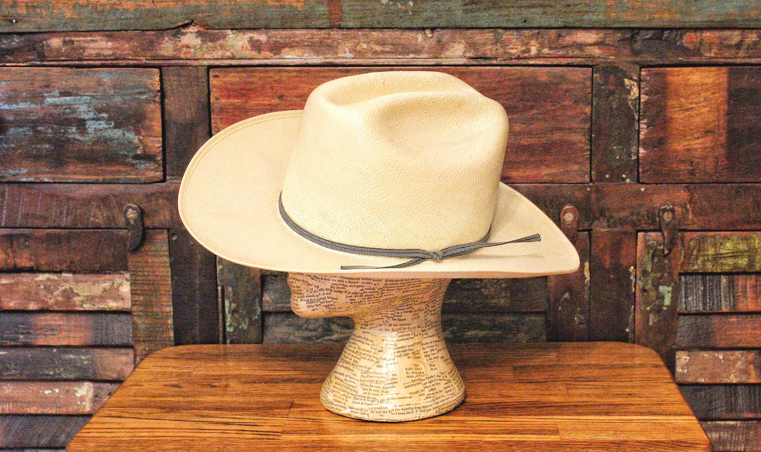 帽子 40s Vintage Stetson No.1 Quality 60cm Stetson no.1 Quality Vintage Western Fedora Hat. For Sale at