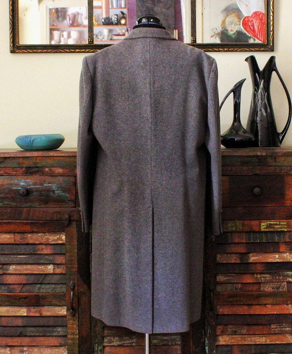 40% OFF! 1960's-70's Gray Heavy Wool Vintage Men'… - image 4