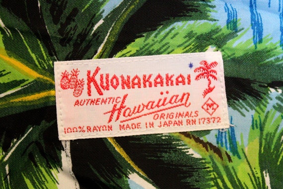 1950's-60's KUONAKAKAI Authentic Originals Rayon … - image 4