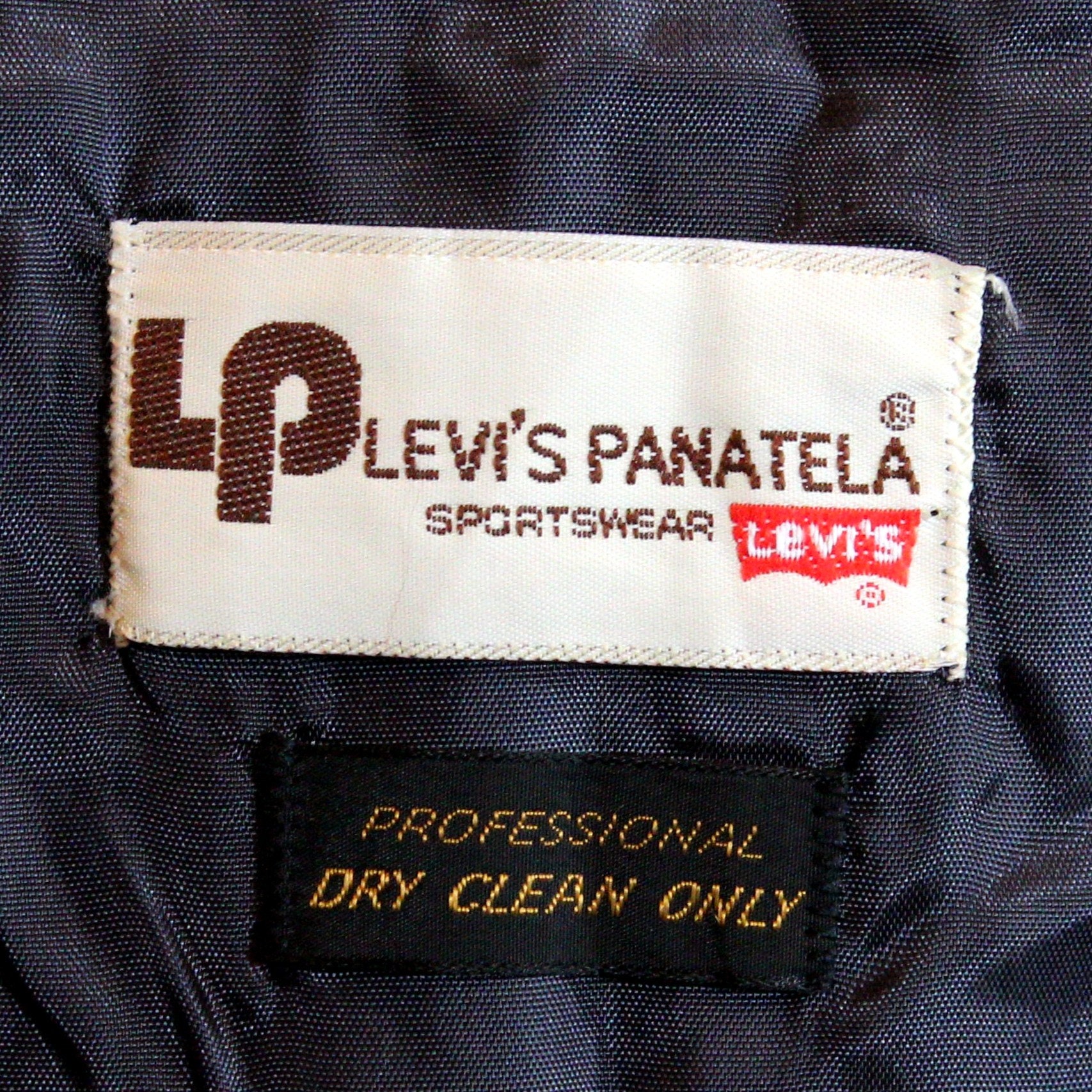 Vintage 1970's LEVI'S PANATELA Sportswear by | Etsy