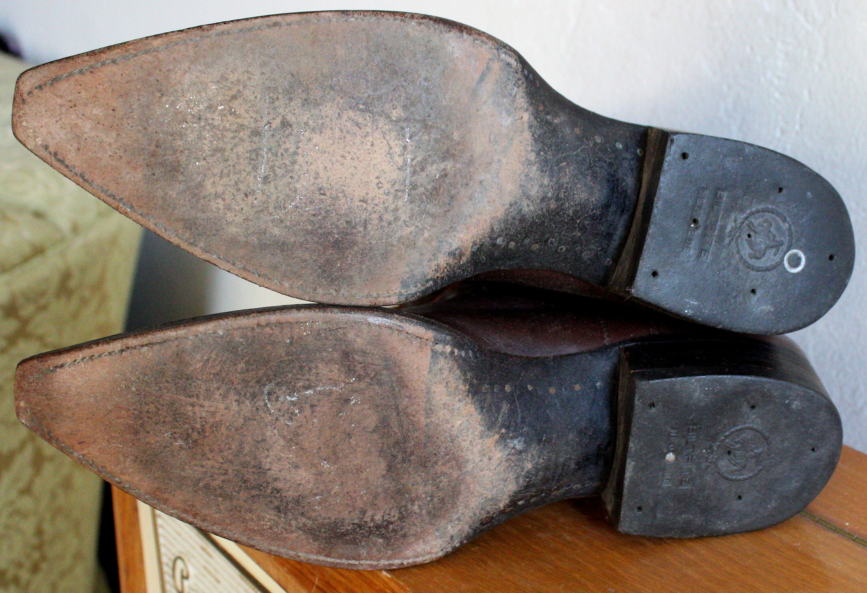 Vintage 1960's AUSTINHALL Boot Co. Dark Brown Etsy