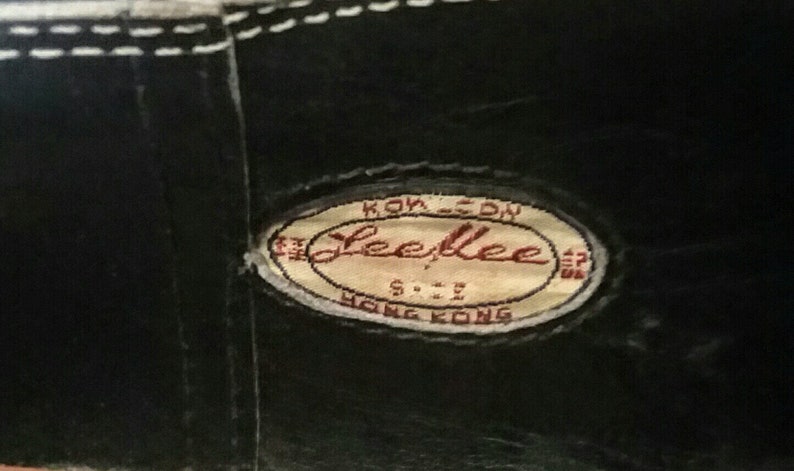 LEEKEE vintage 1950/'s black /& white rockabilly spectator wing tips