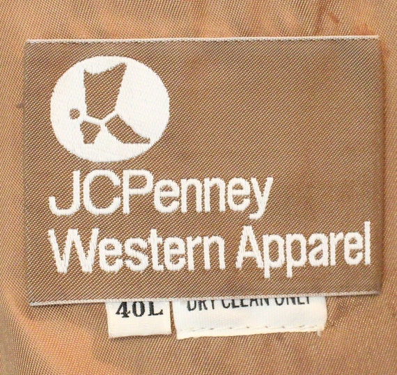 1970's Cotton Corduroy JCPENNEY WESTERN APPAREL V… - image 6
