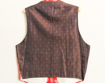 Ameri⭐︎ VINTAGE LIKE JACQUARD OVER VEST Ameri VINTAGE LIKE JACQUARD OVER VEST