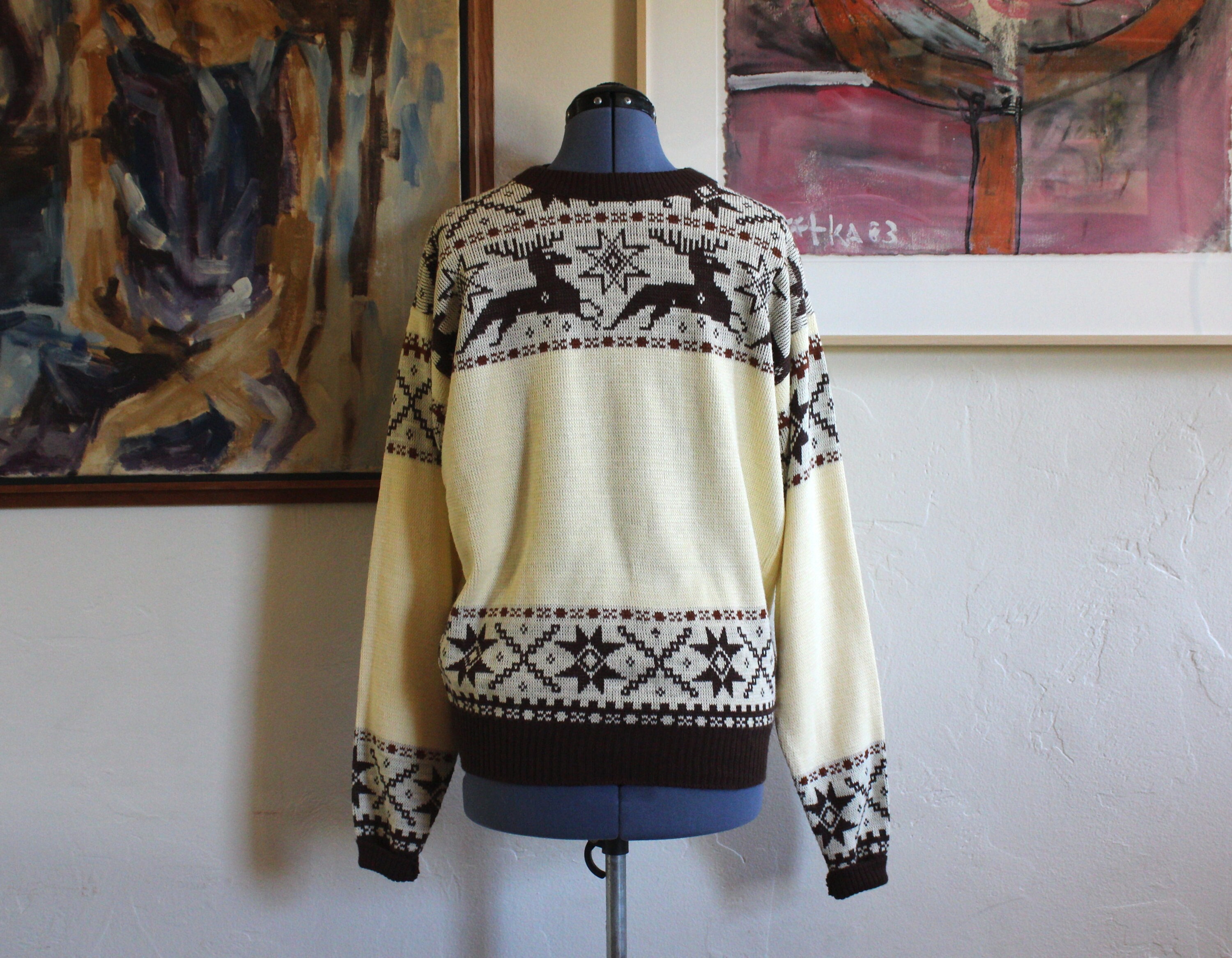 Vintage 60's Campus, Mod, Striped, Cardigan Sweater (M) - Etsy