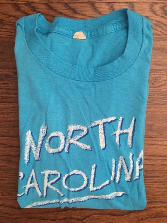 Vintage North Carolina T-shirt Screen Starts S-M - image 5