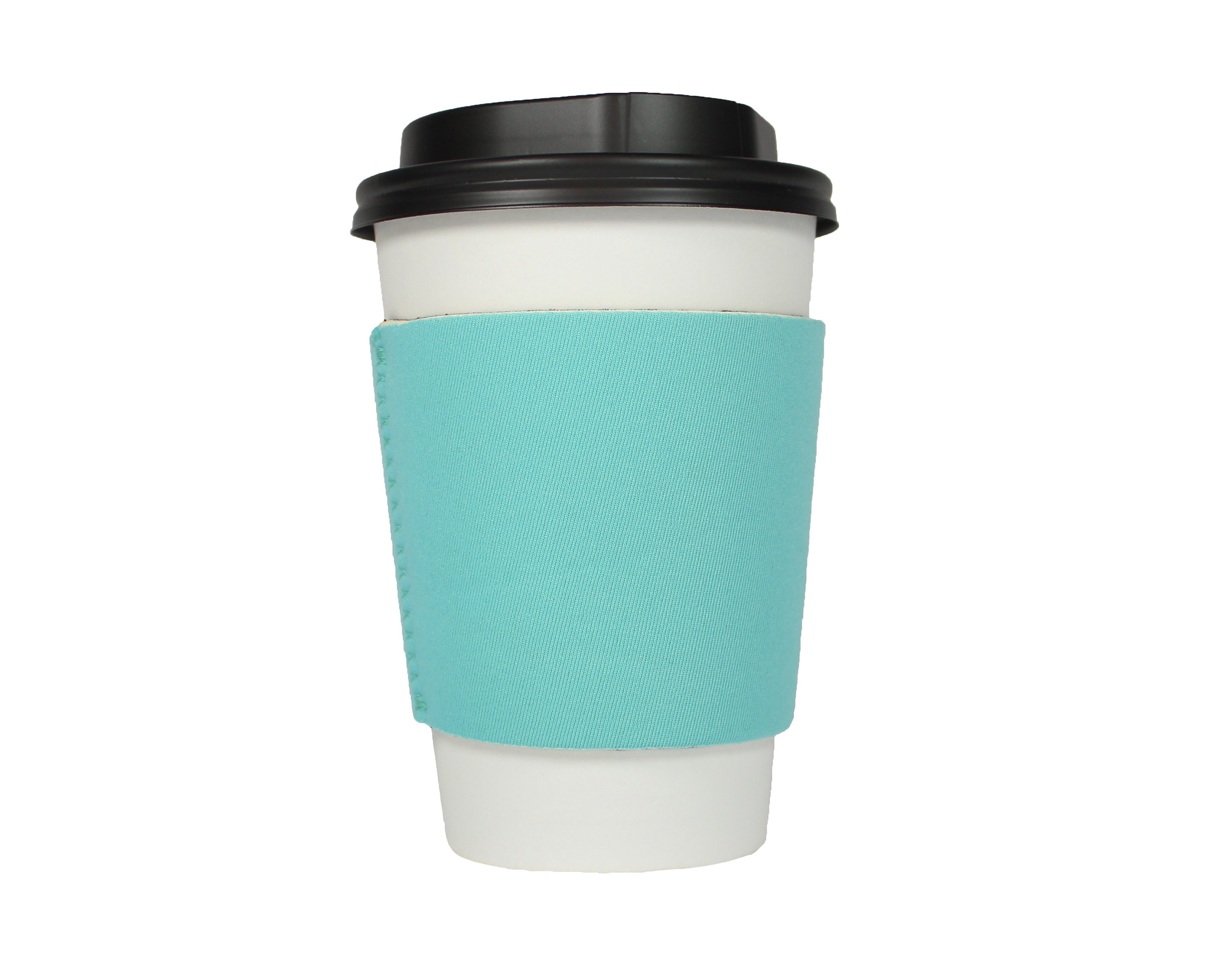 OFFNOVA 9 Pack Sublimation Blank Coffee Sleeve, Reusable 3-Size Neoprene Bottle Sleeves, 16-32oz Cover for Starbucks Coffee, McDonalds, Dunkin
