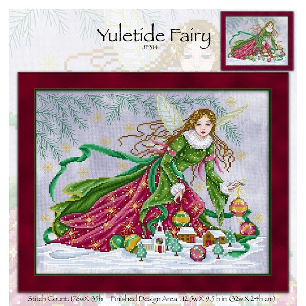 Yuletide Fairy  JE314  by Joan Elliott