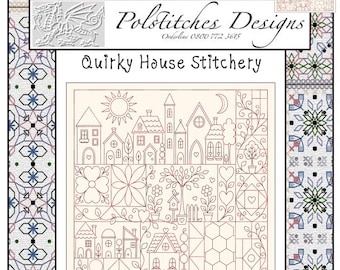 Loving Life Stitchery pattern with pre-printed fabric