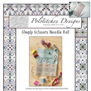 Simply Scissors Roll -  Cross Stitch Chart PDF