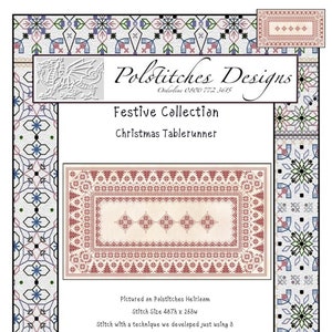 Christmas Table Runner Table Runner -  Cross Stitch Chart