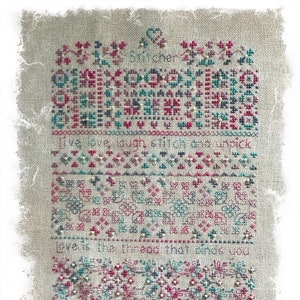 Itching to be Stitching  Sampler