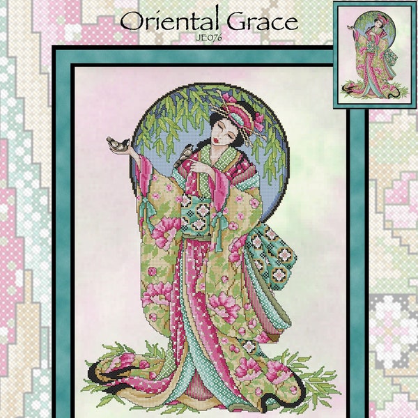 JE076 Oriental Grace by Joan Elliott