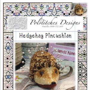 Hedgehog Pincushion for Cross Stitch
